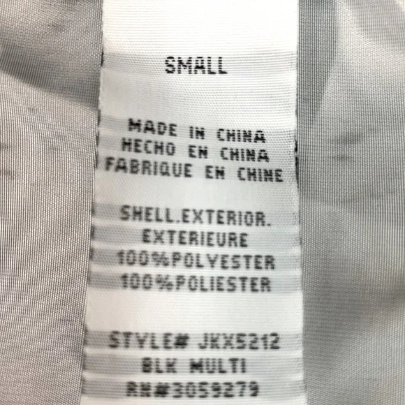 THEAD + SUPPLY sz S Lightweight Floral Wind Breaker Hooded Jacket - Picture 6 of 6